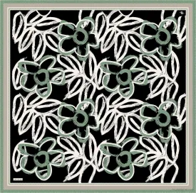 Armine Mira Floral Silk Scarf #6