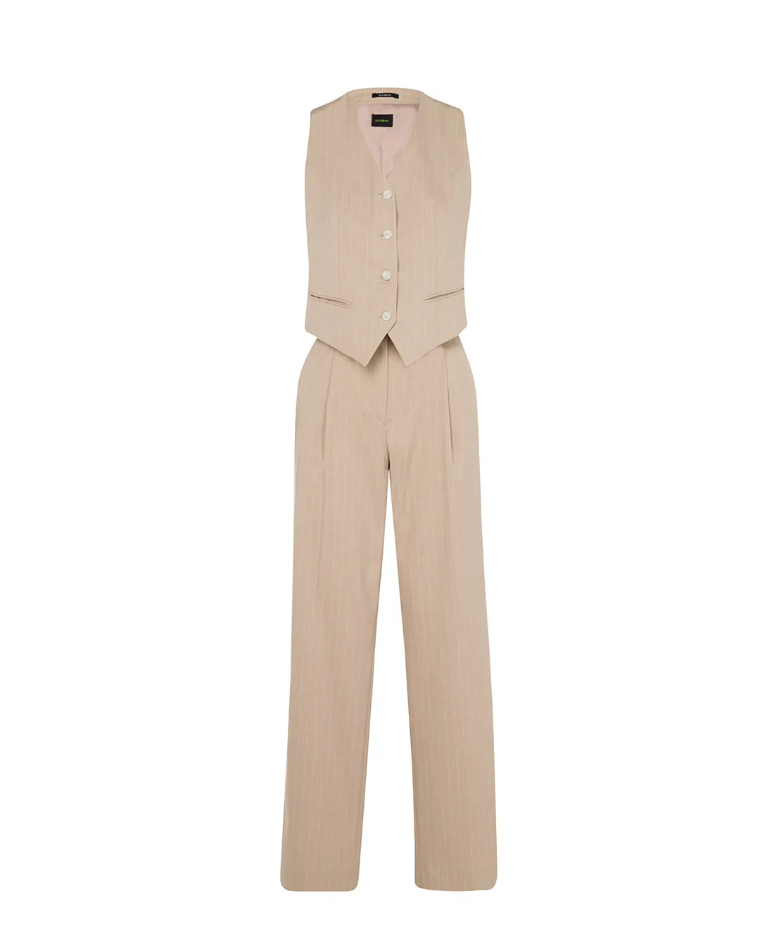 Beige Three-Piece Suit Online UAE