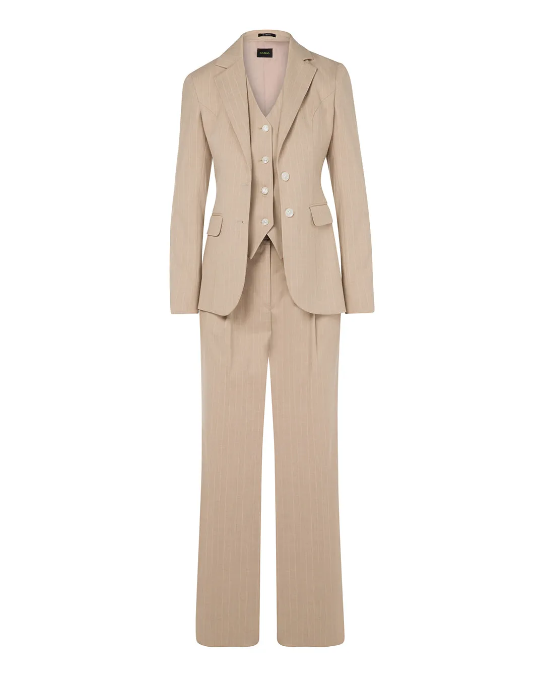 Beige Three-Piece Suit Online UAE