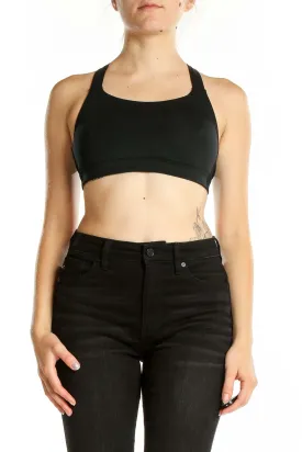 Black Racerback Sports Bra