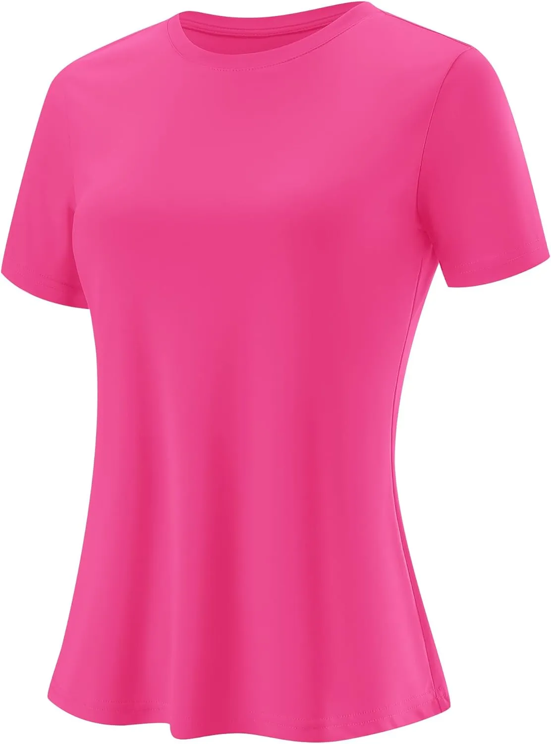 Blingfit Workout Tops for Women Short Sleeve Yoga Shirts Sports Gym Tshirts Quick Drying Running Top UPF 80  Sun Protection