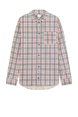 Bold Check On Nubuck Shirt