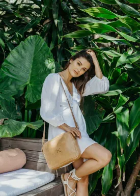 Boxy Handbag Leather