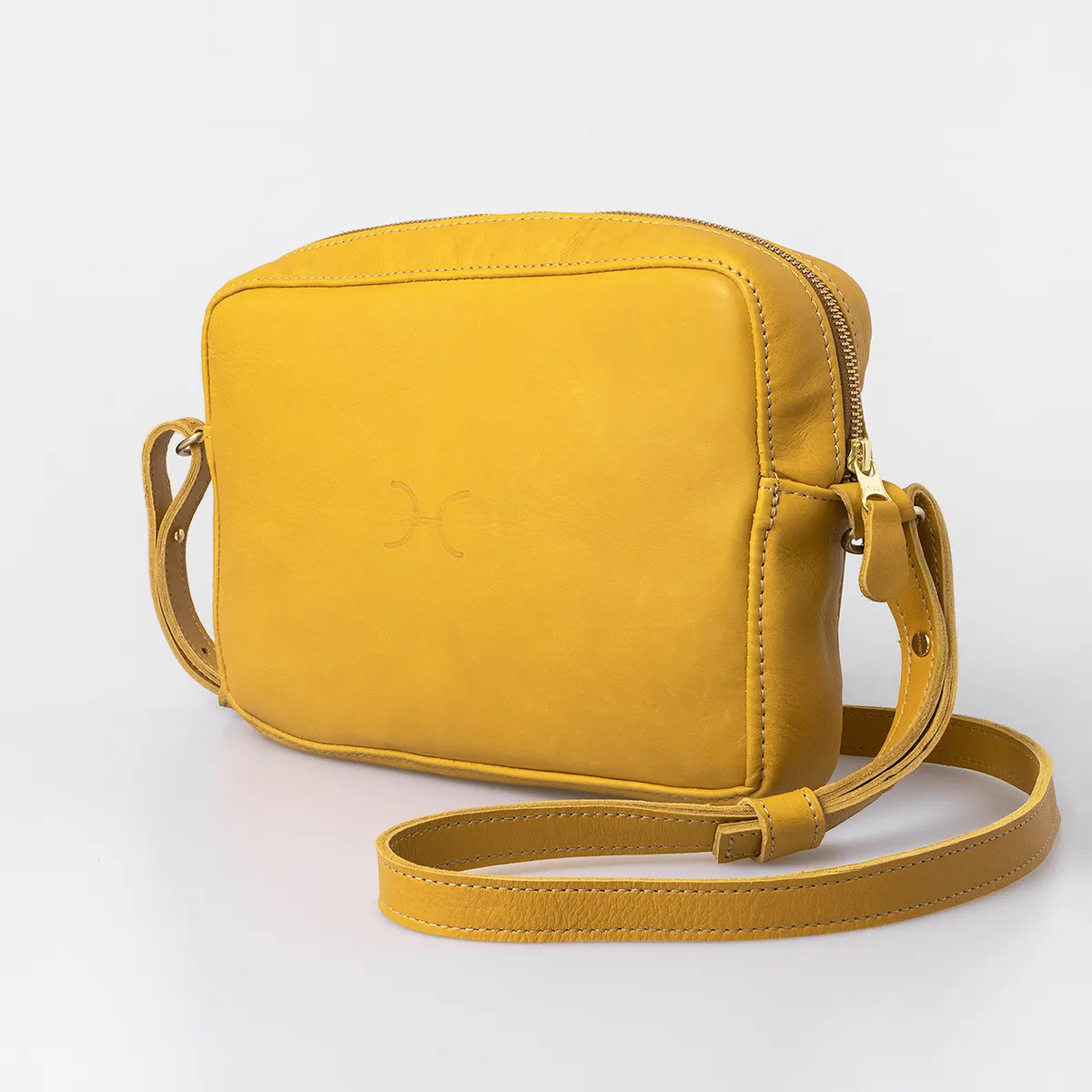 Boxy Handbag Leather