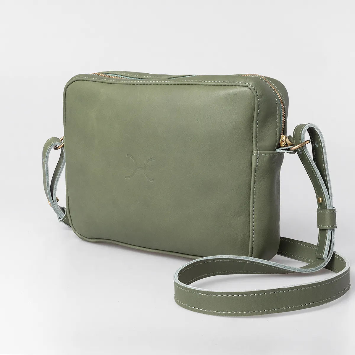 Boxy Handbag Leather