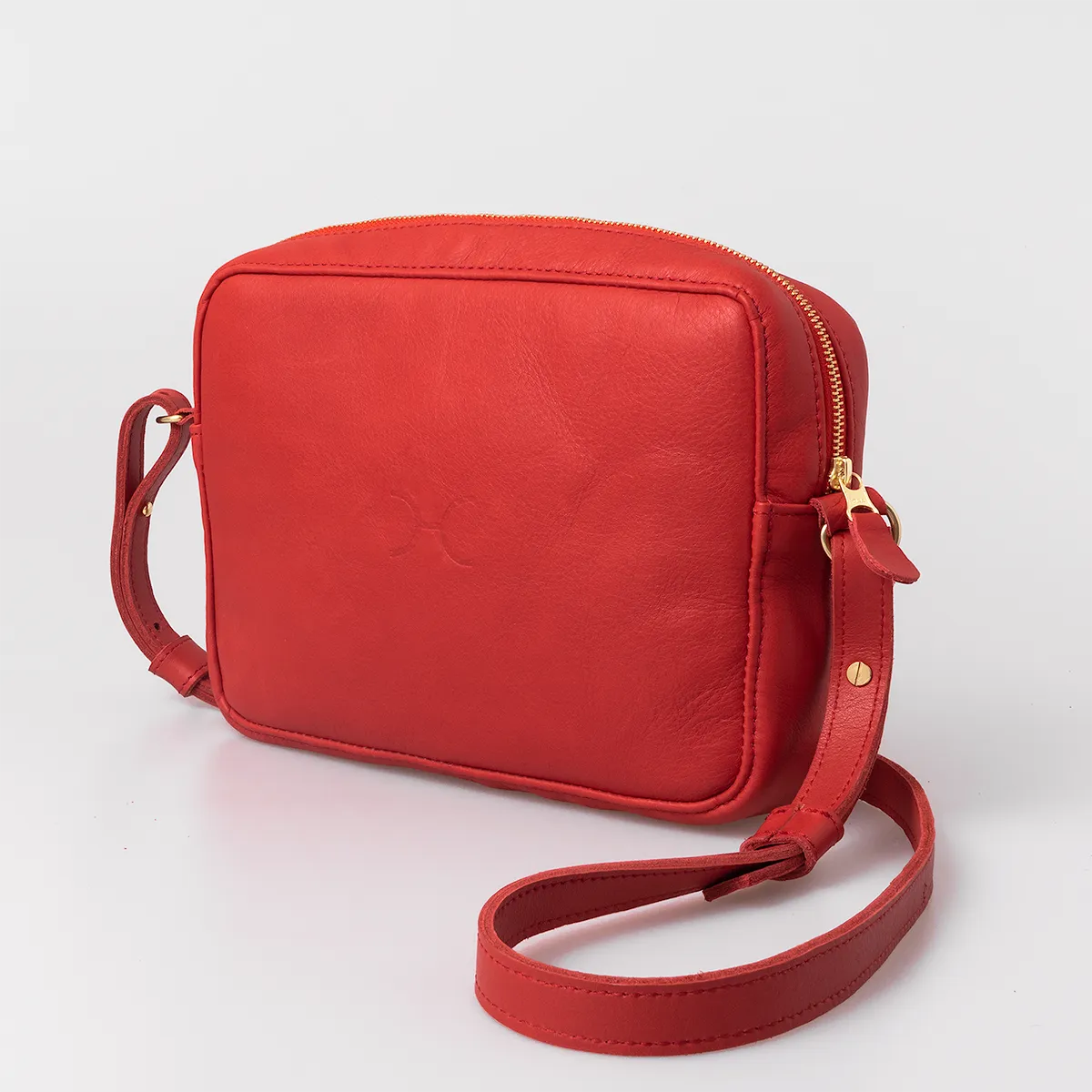 Boxy Handbag Leather