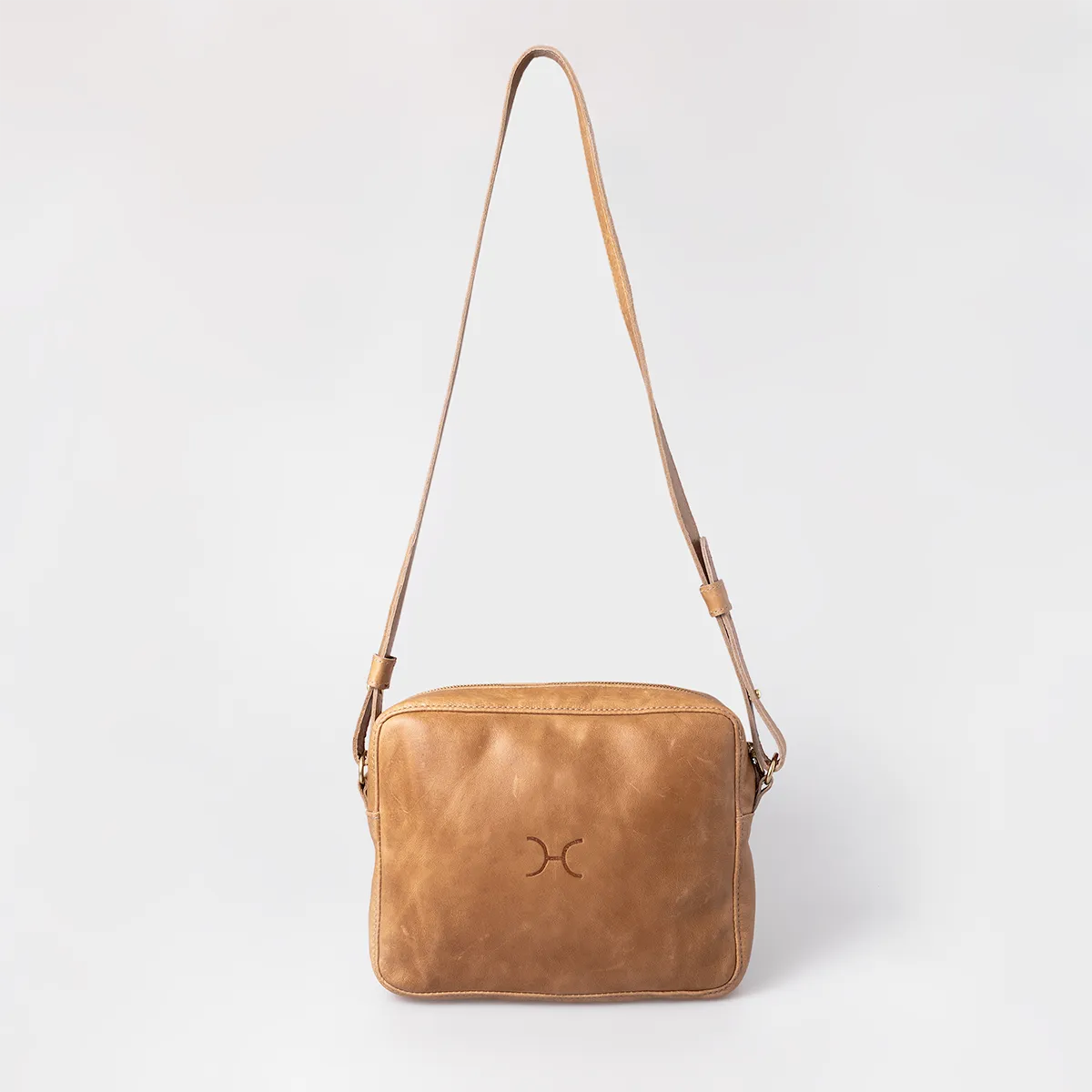 Boxy Handbag Leather