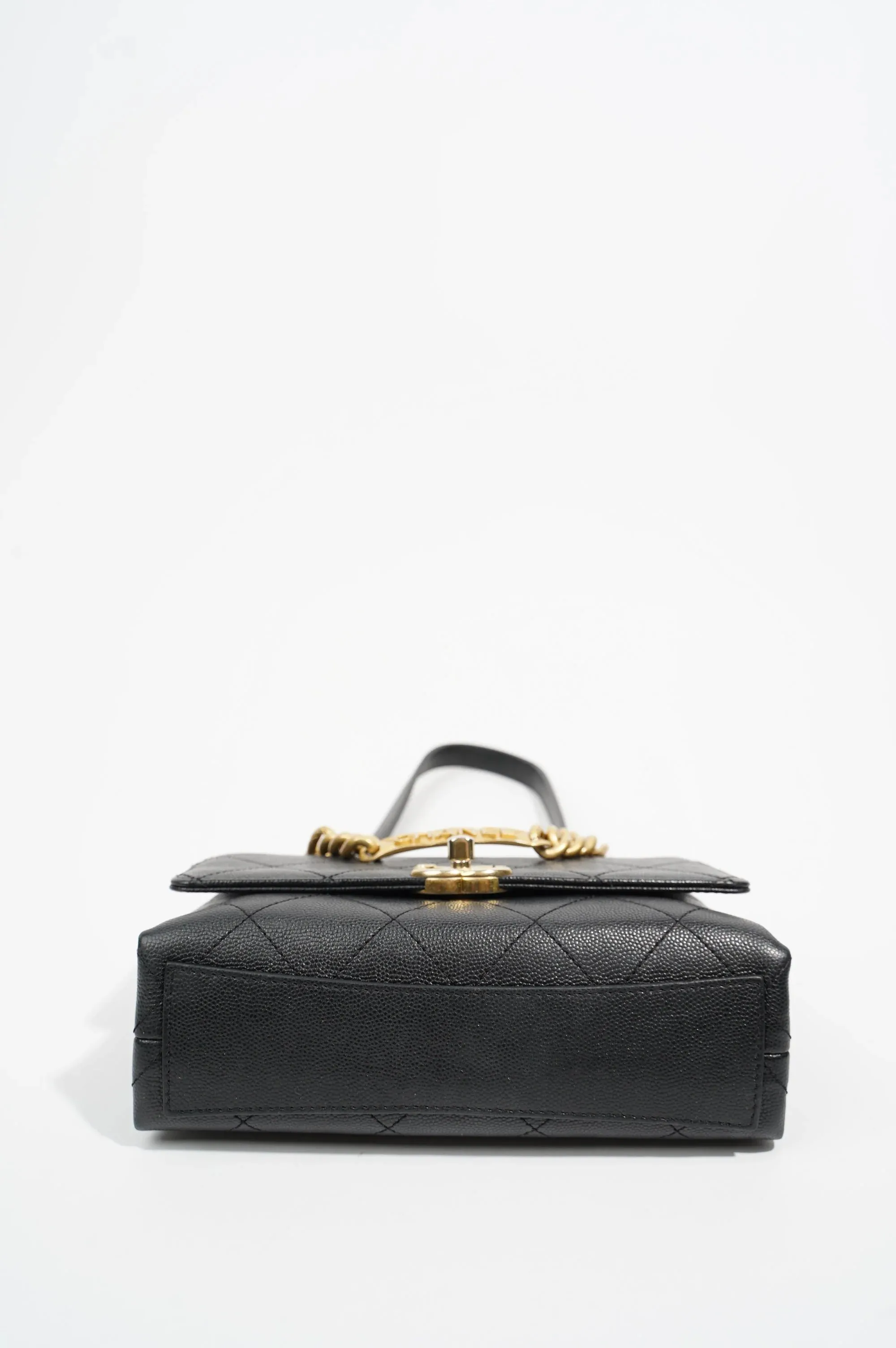 Bracelet on Chain Quilted Mini Flap Bag