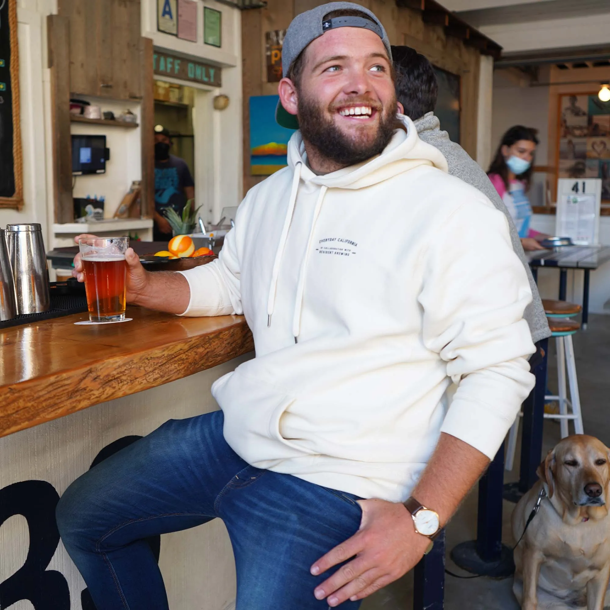 Brewmaster Hoodie - Bone