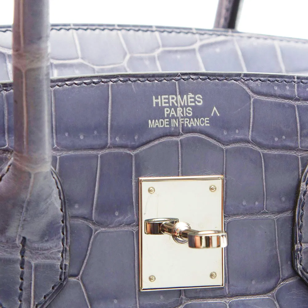 Brighton Blue Birkin 35cm