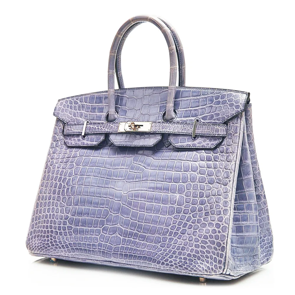 Brighton Blue Birkin 35cm