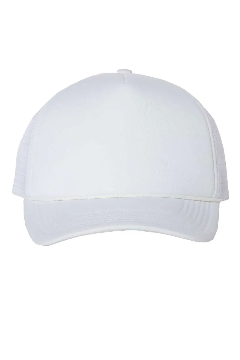 Brushed Colorful Coquette Bow Foam Mesh Back Trucker Cap