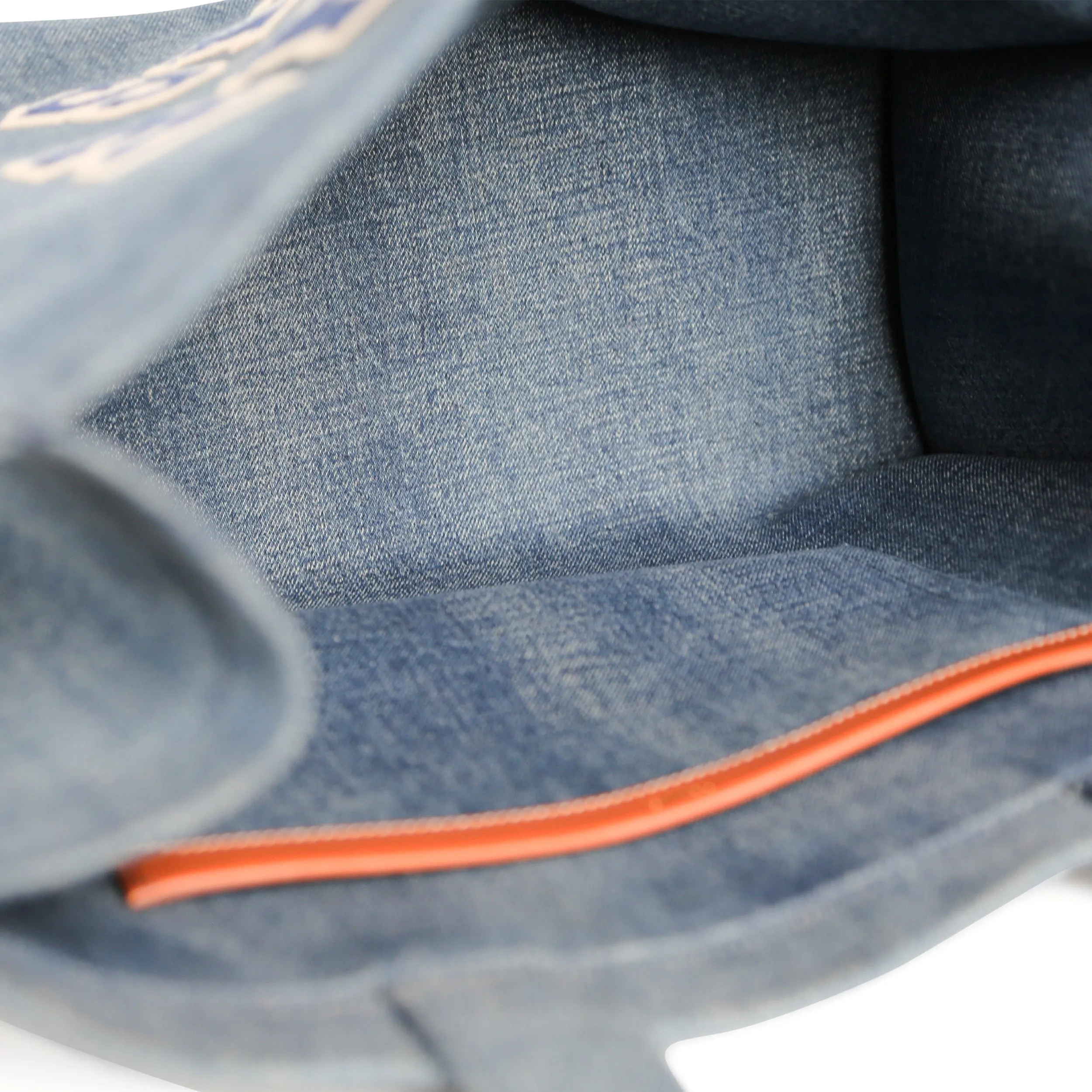 Cabas Denim Celine Paris Tote Bag