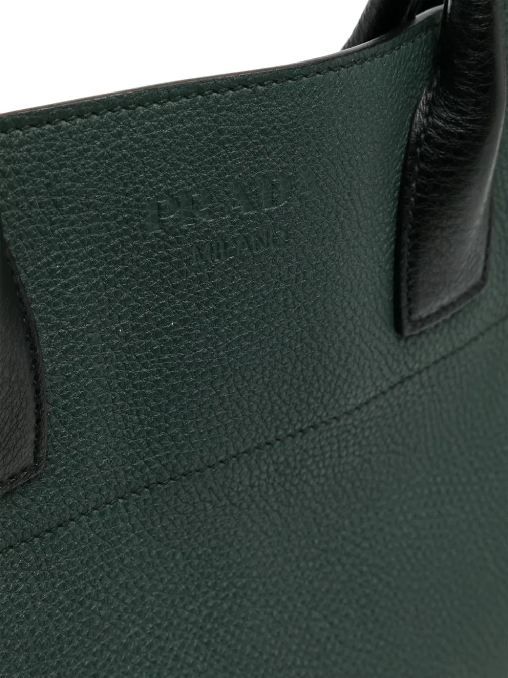 Cervo Men Green Tote Bag
