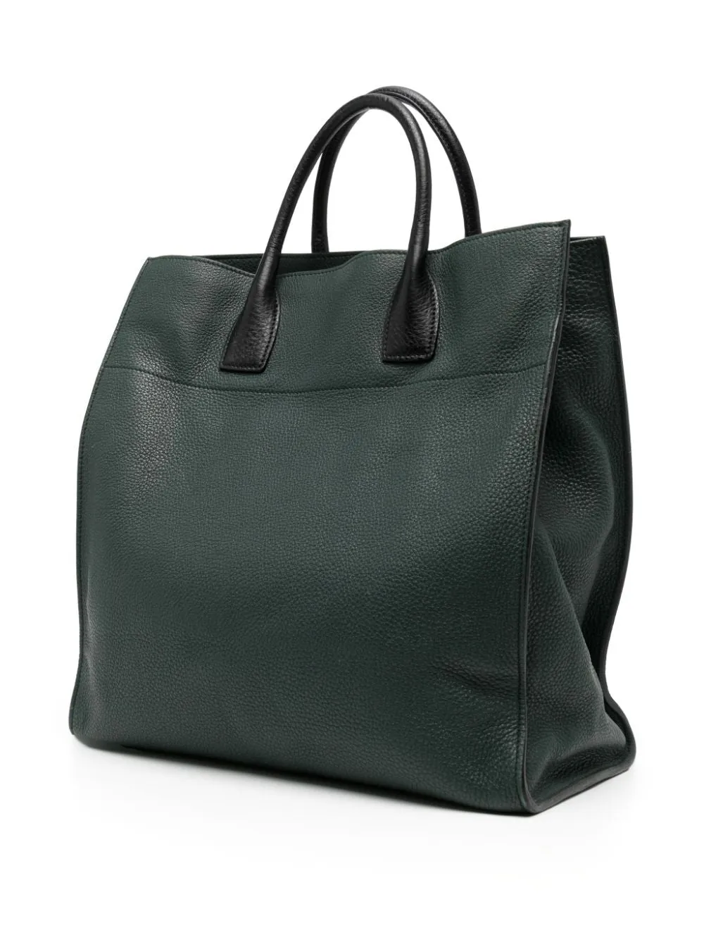 Cervo Men Green Tote Bag