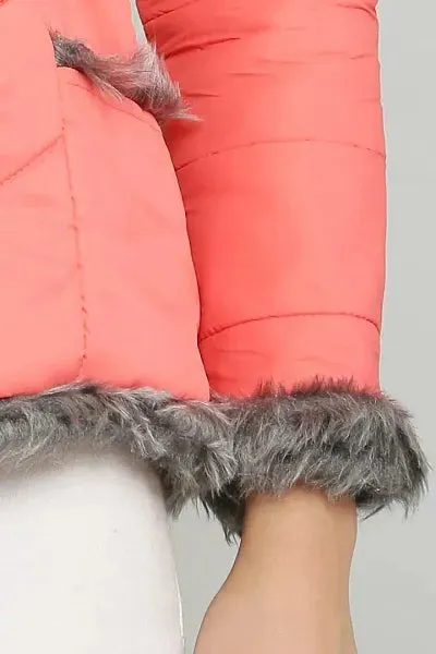 Classic Polyester Solid Hoodie Jackets for Women