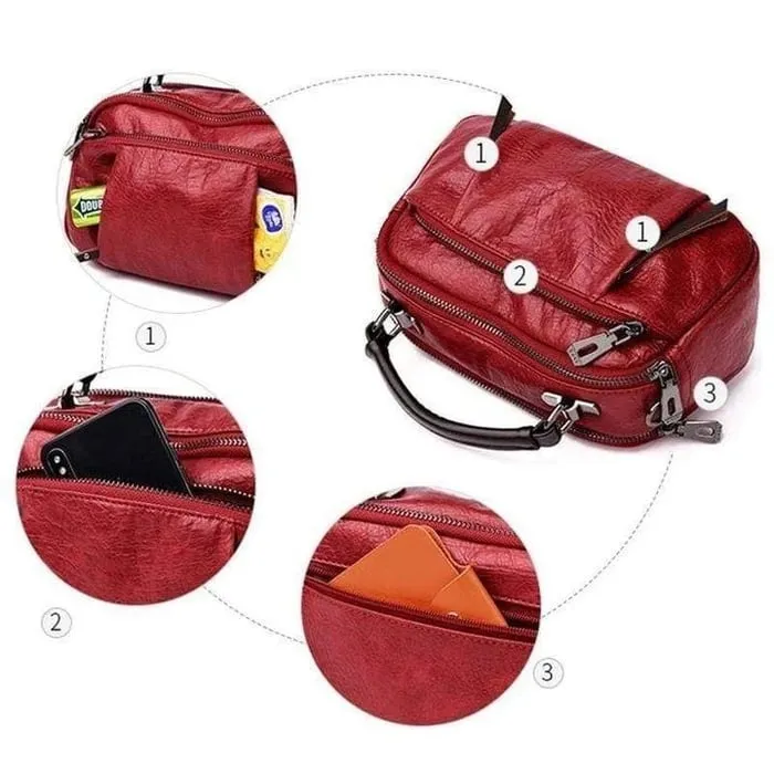 Delfina | Exquisite Style Soft Multi Pocket Bag