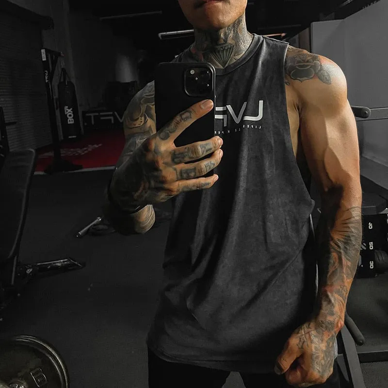Fitness Quick Dry Gym Clothing Quick Dry Training Singlets Bodybuilding Tank Top Mens Muscle Sleeveless T Shirt Sports Vest