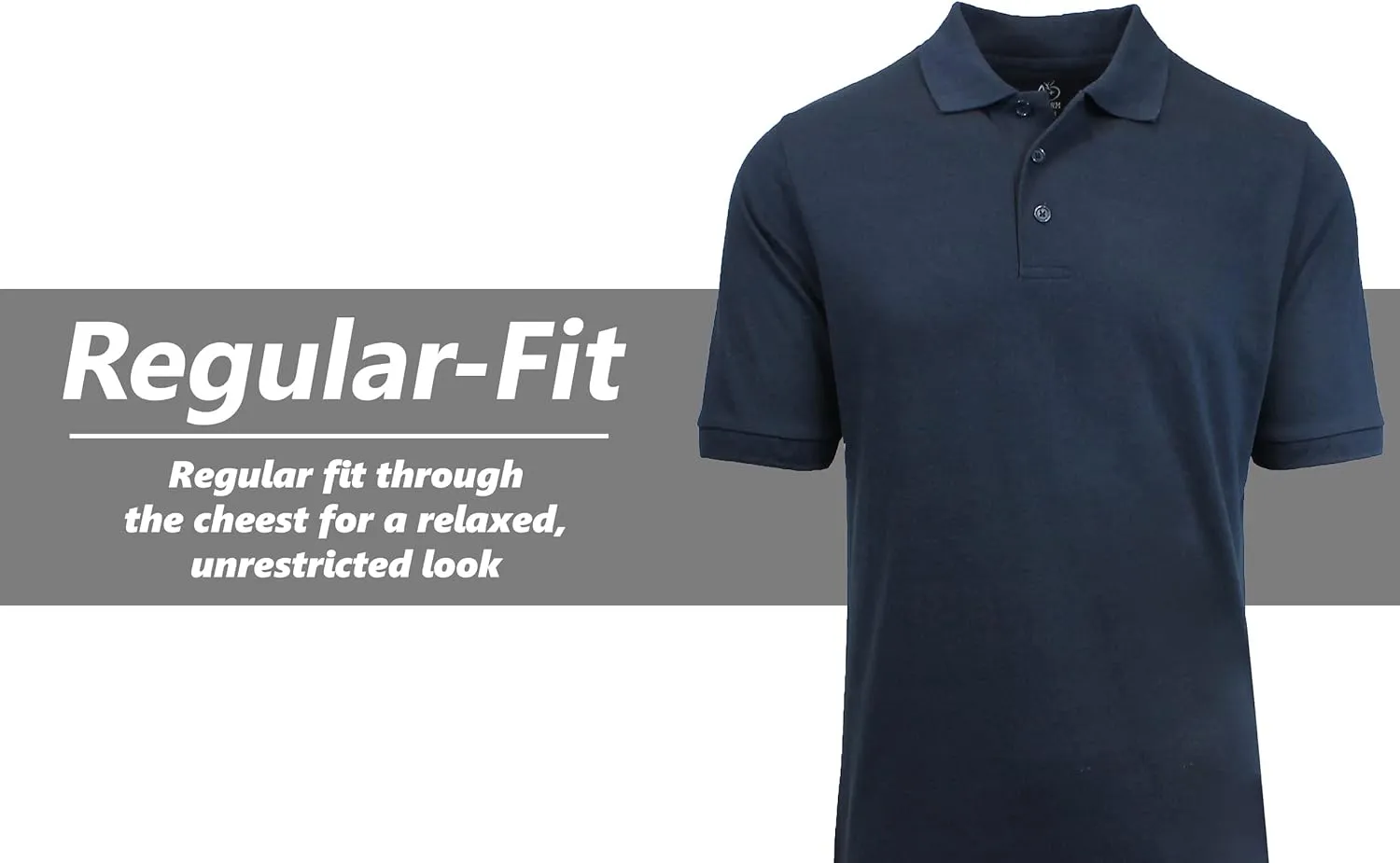 Galaxy by Harvic Mens Polo Pique Shirt