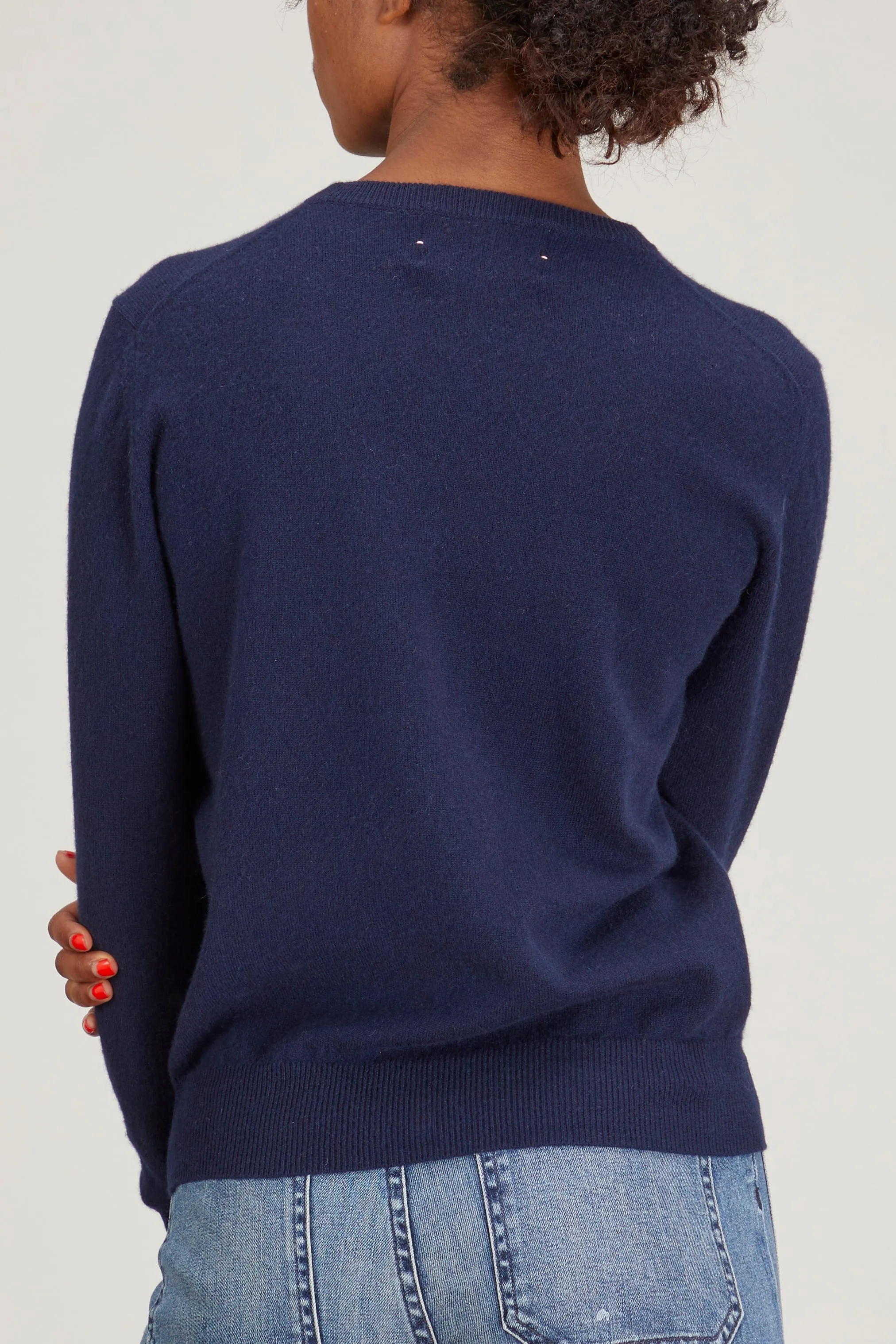 Humble. Hungry. Smart. Crewneck in Navy