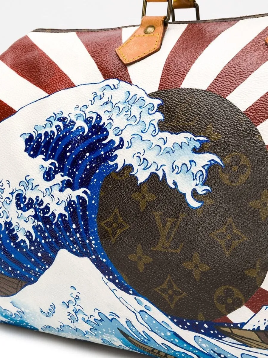 Japanese Wave Keepall Bag