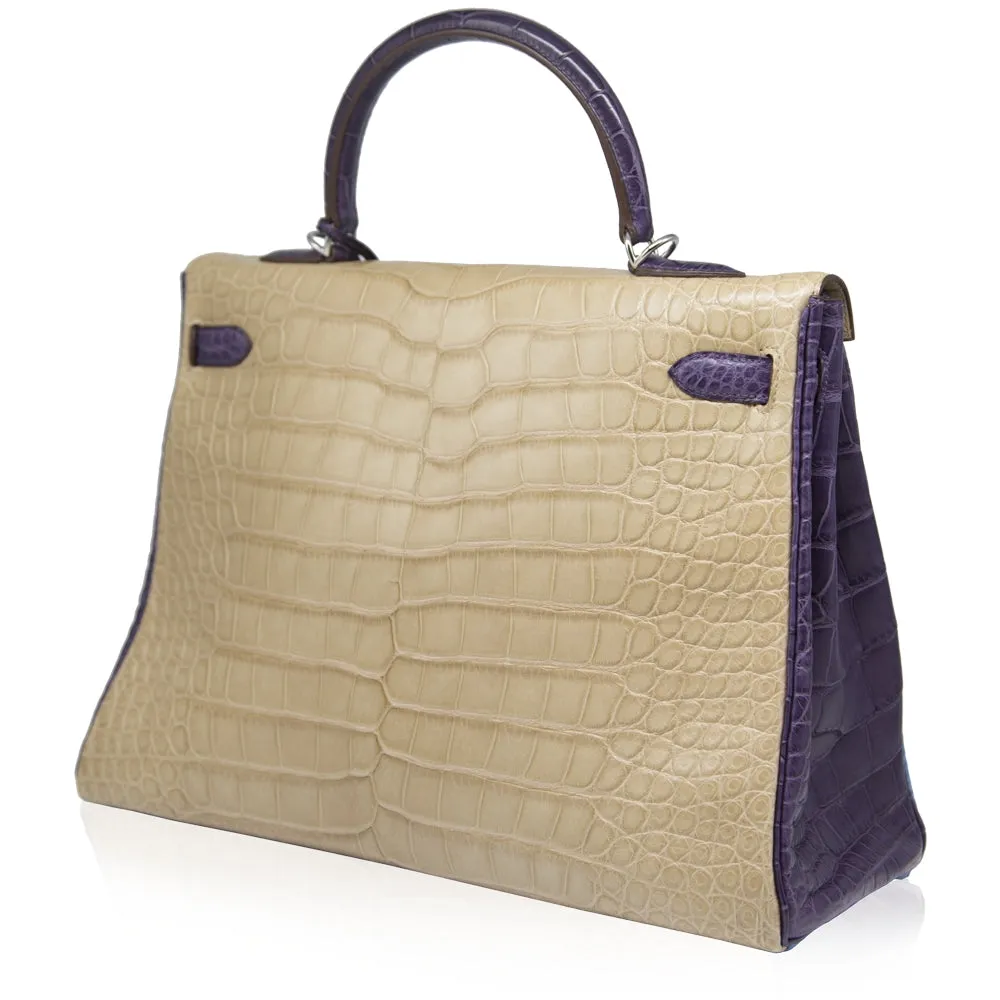 Kelly 35 Special Order Tri-Colour Exotic PHW