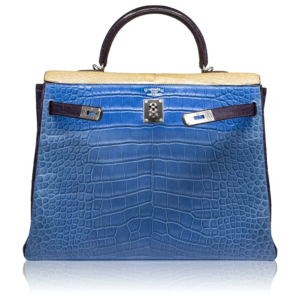 Kelly 35 Special Order Tri-Colour Exotic PHW