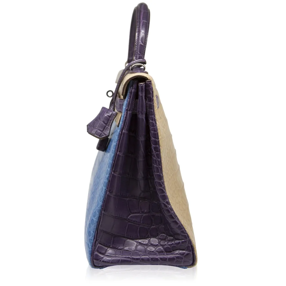 Kelly 35 Special Order Tri-Colour Exotic PHW