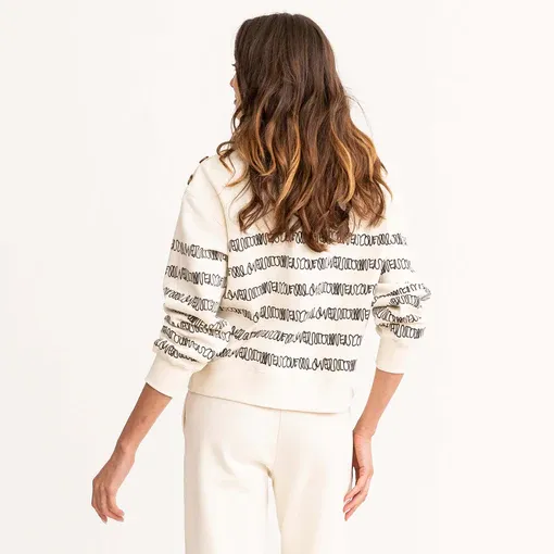 Kerri Rosenthal - Aubrey Sweatshirt in Love Actually Oatmilk