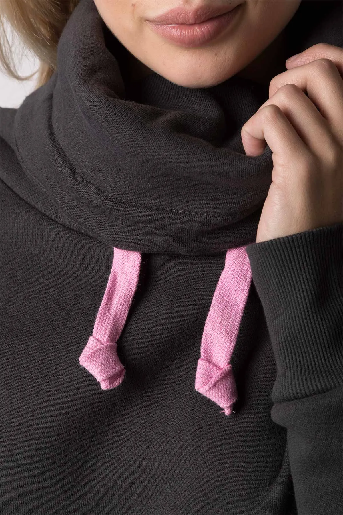 Ladies Cross Neck Sweatshirt