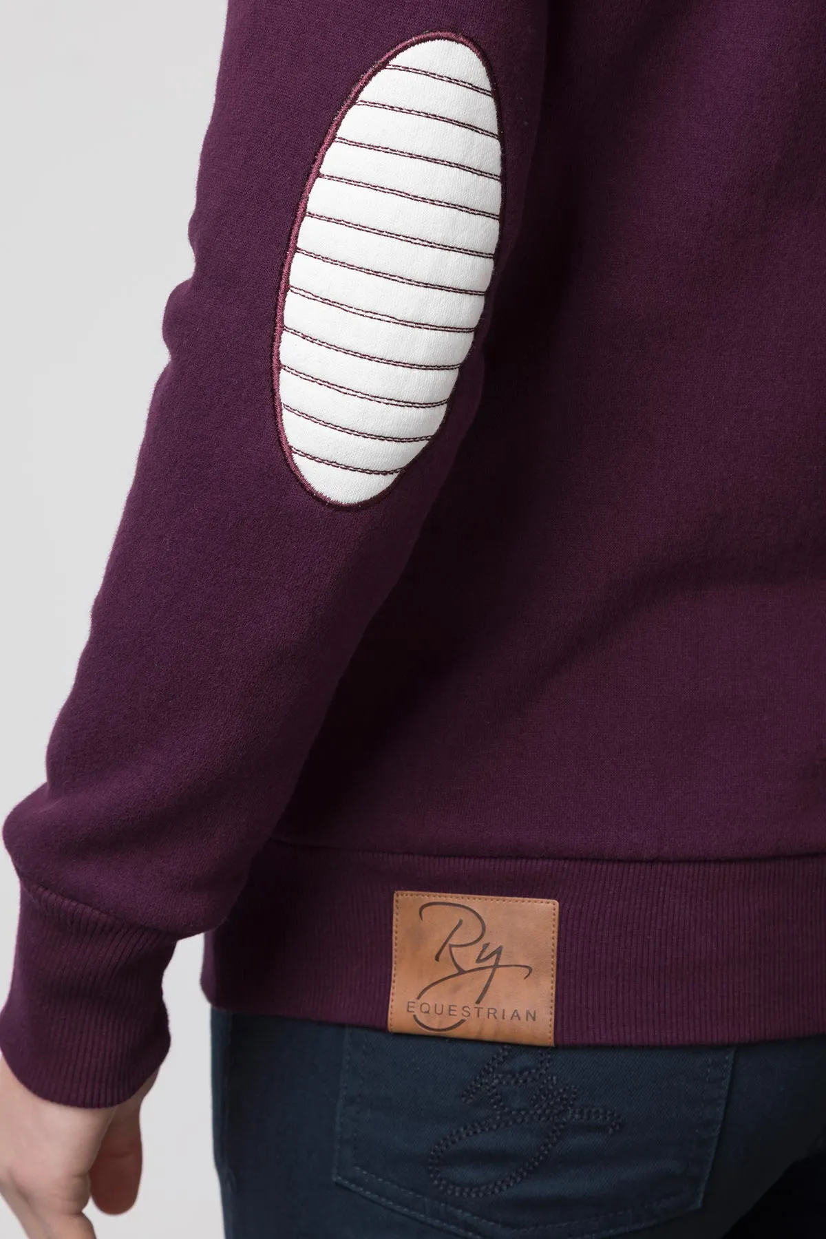 Ladies Cross Neck Sweatshirt
