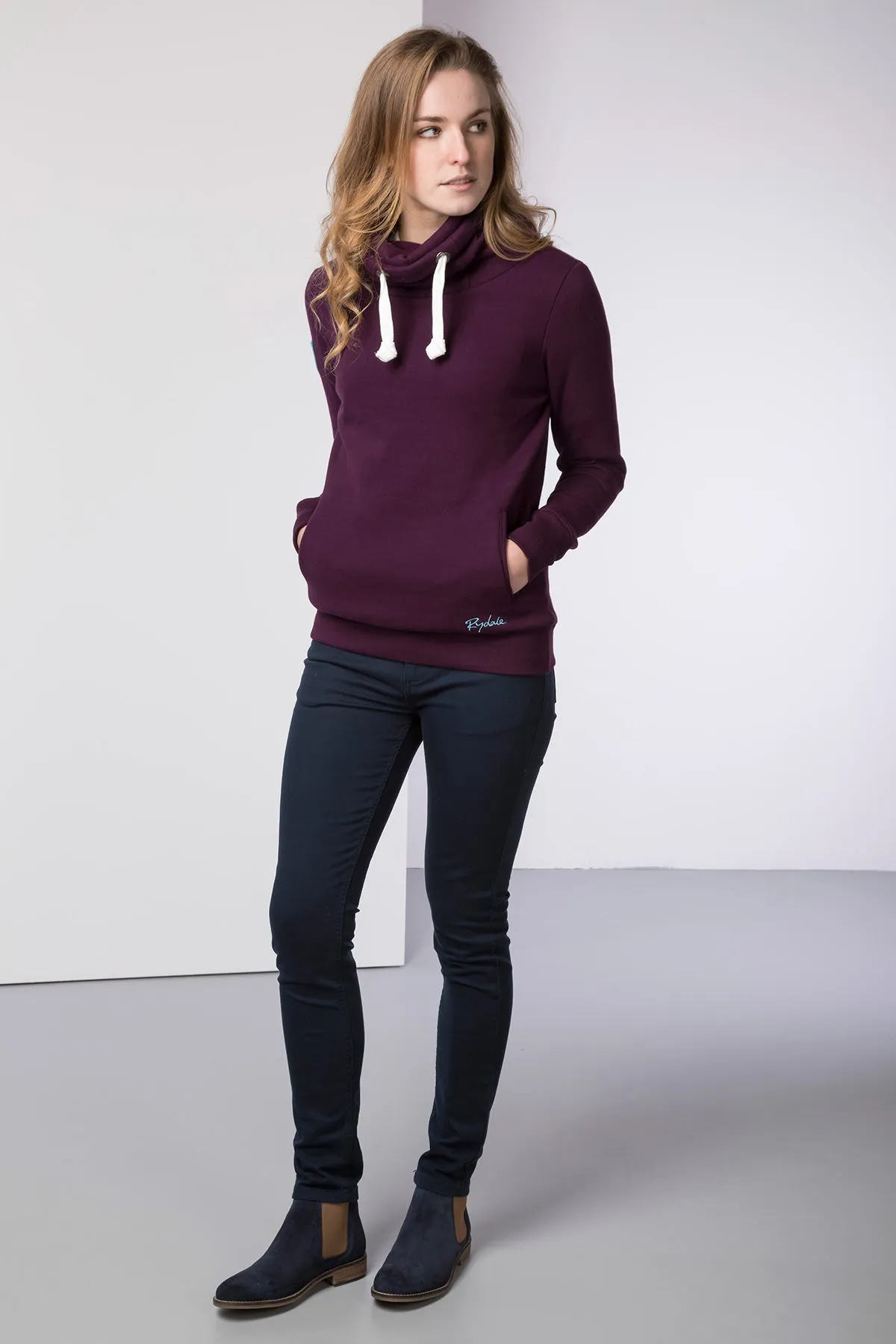 Ladies Cross Neck Sweatshirt