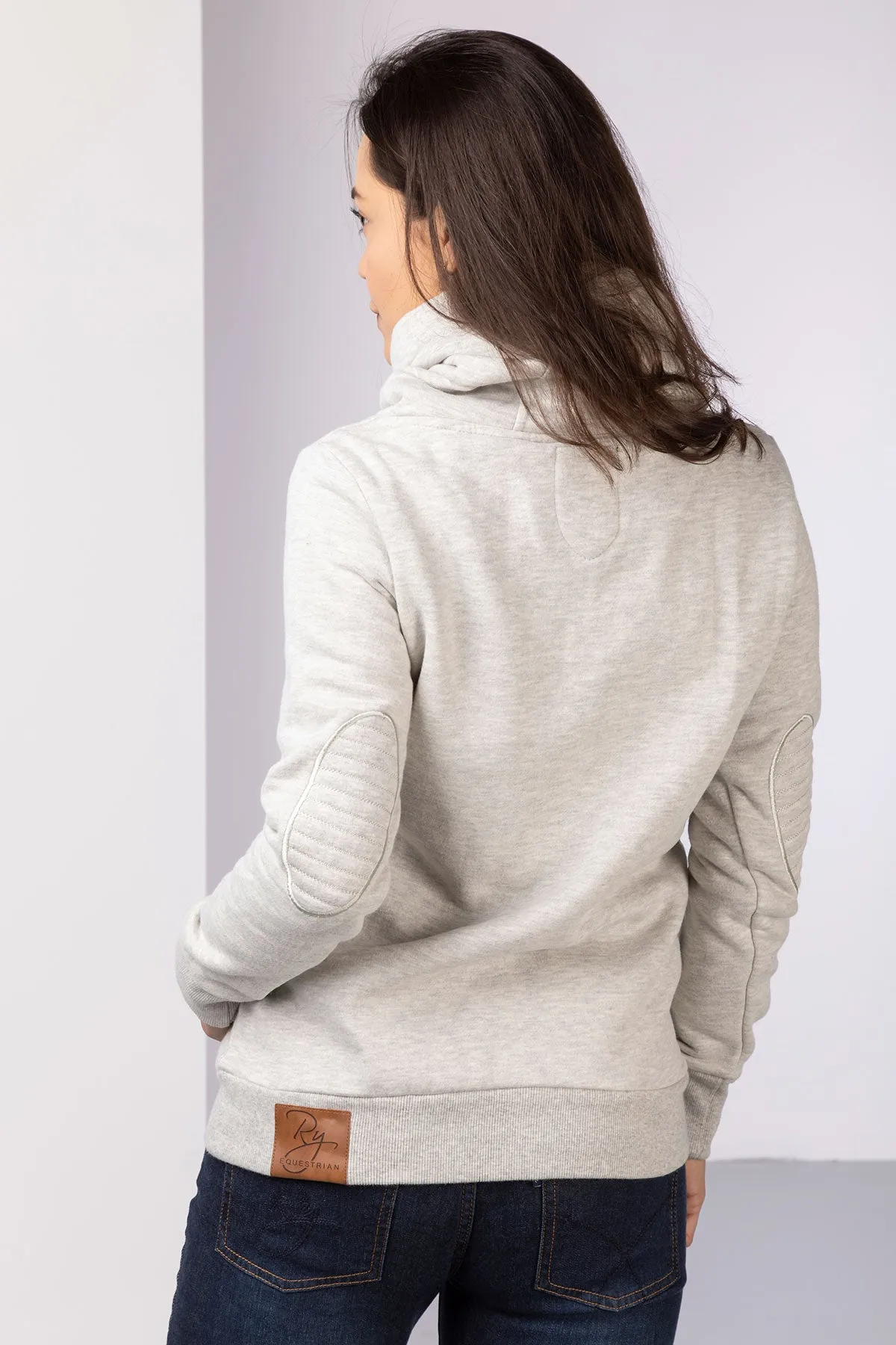 Ladies Cross Neck Sweatshirt