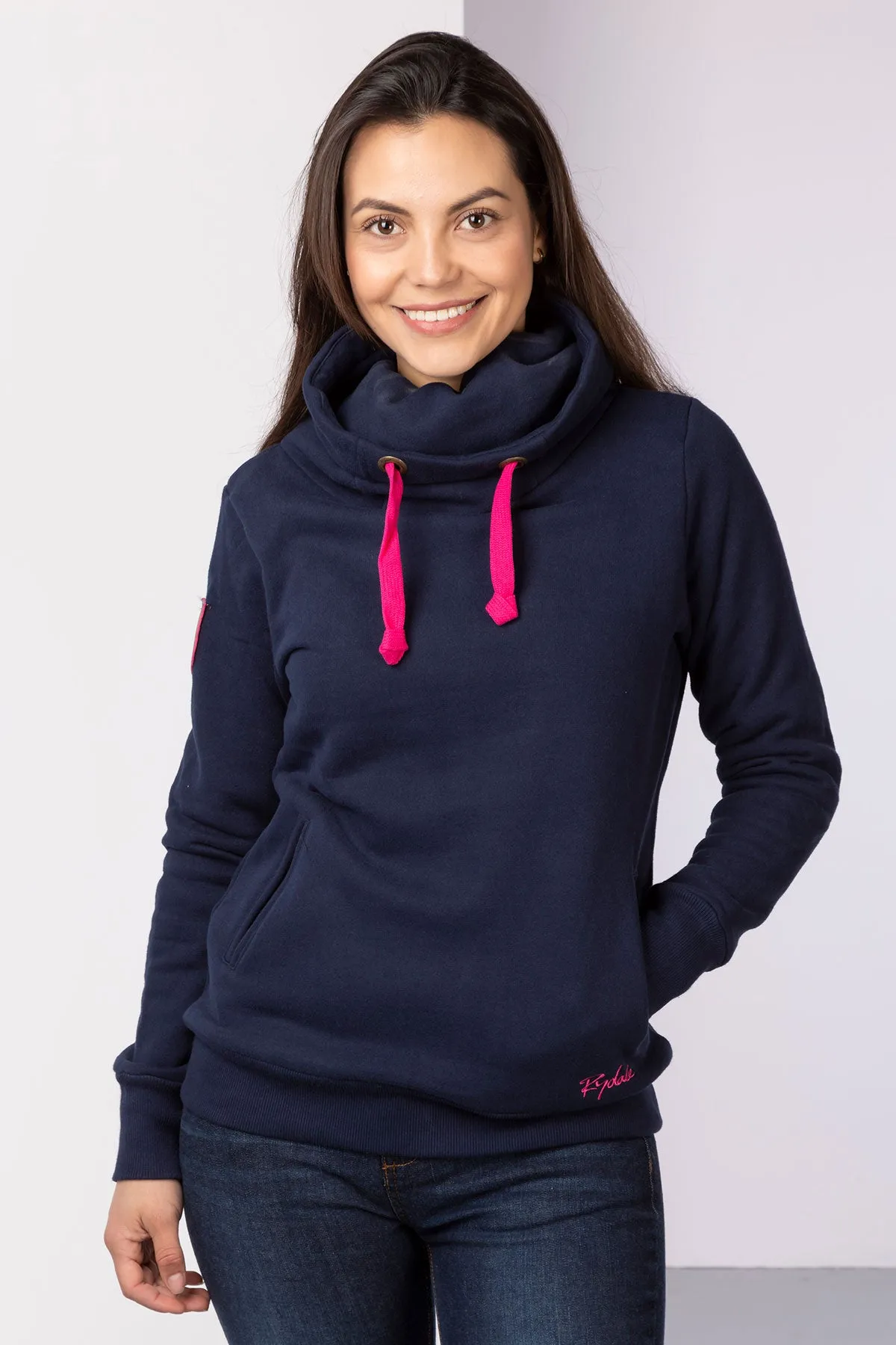 Ladies Cross Neck Sweatshirt