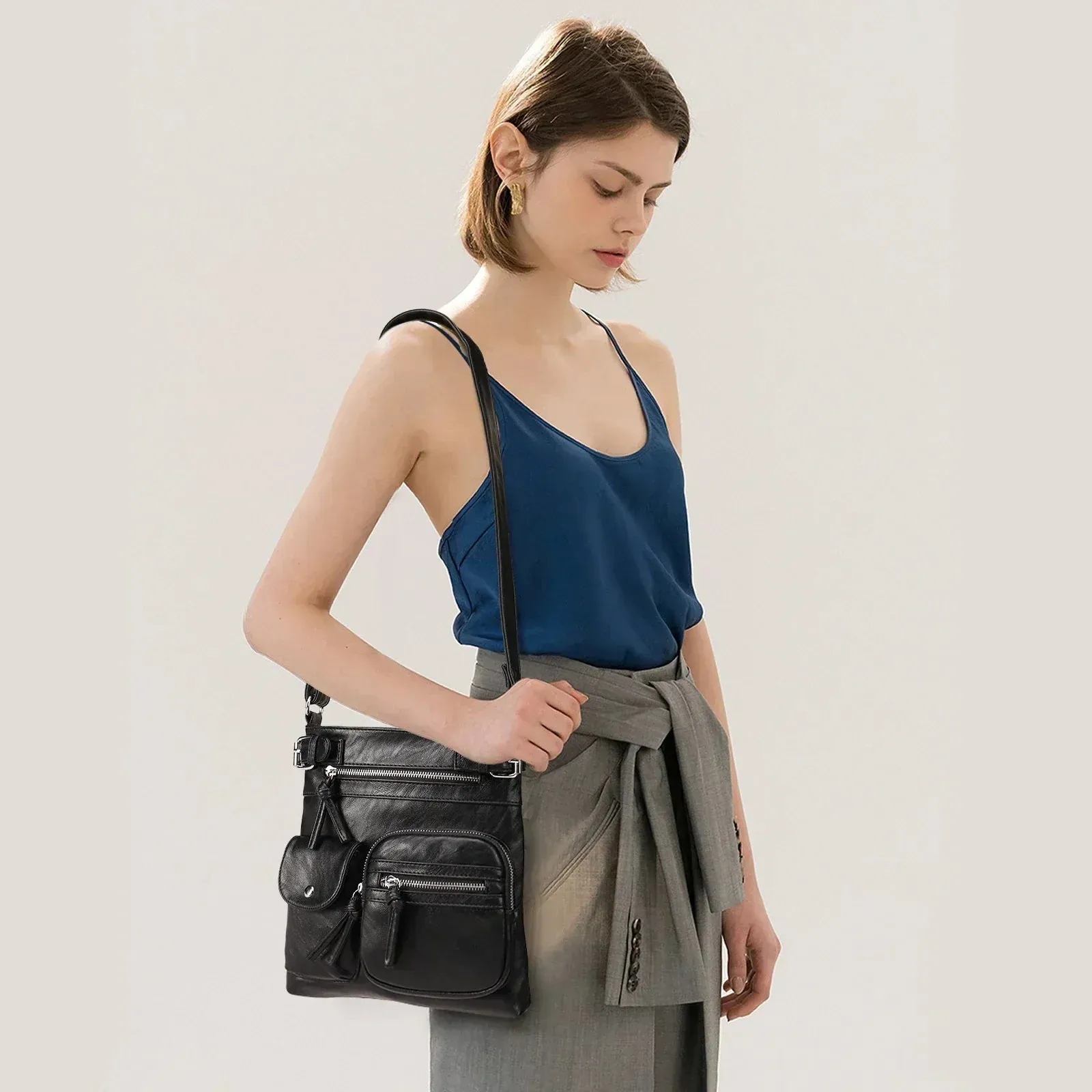Lavinia | Chic Crossbody Bag with Multiple Pockets