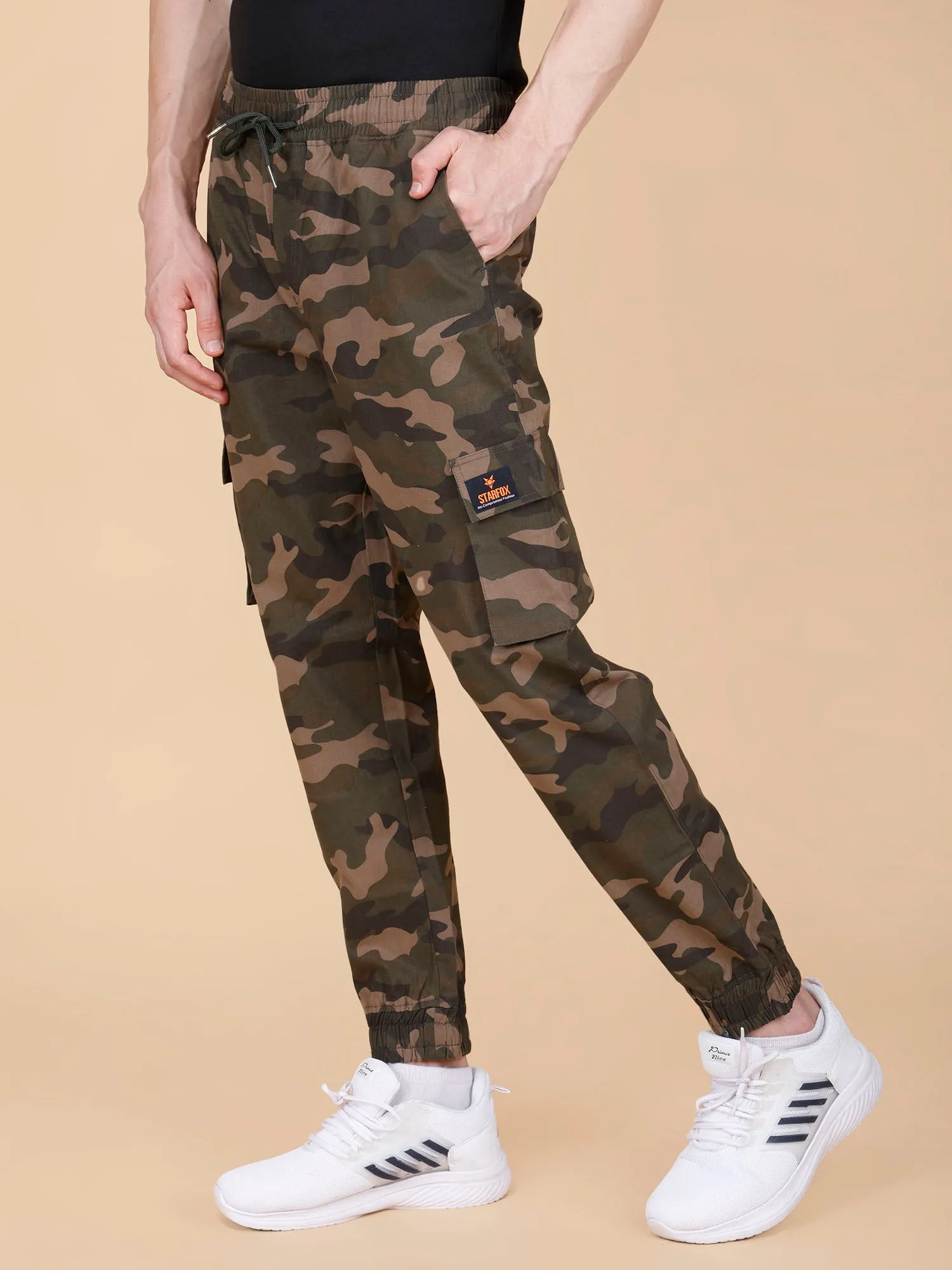 Men's Camo Printed Cargo