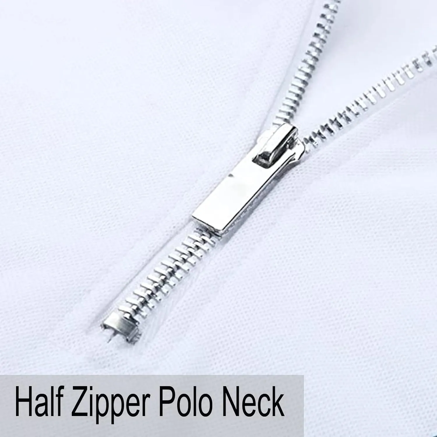 Men's Fashion Polo Shirts Casual V Neck Long Sleeve Zip Golf Shirts Muscle/Business Color Block Tops