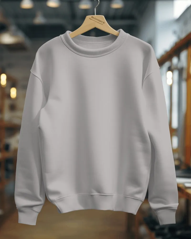 Men's Solid Sweatshirts