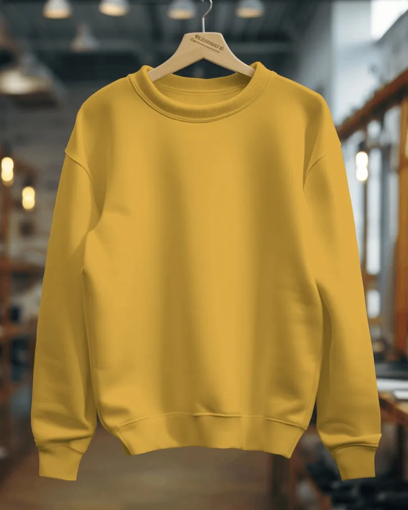 Men's Solid Sweatshirts