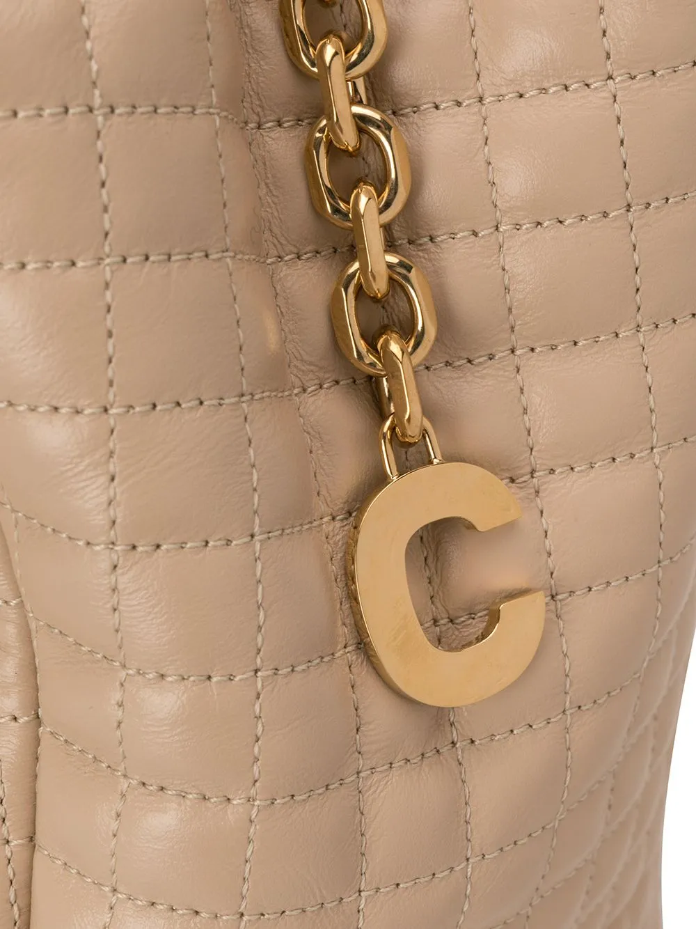 Mini C Quilted Backpack