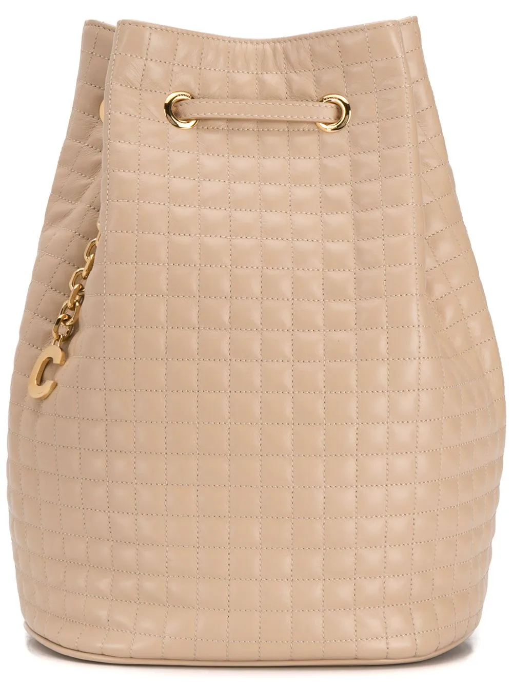 Mini C Quilted Backpack