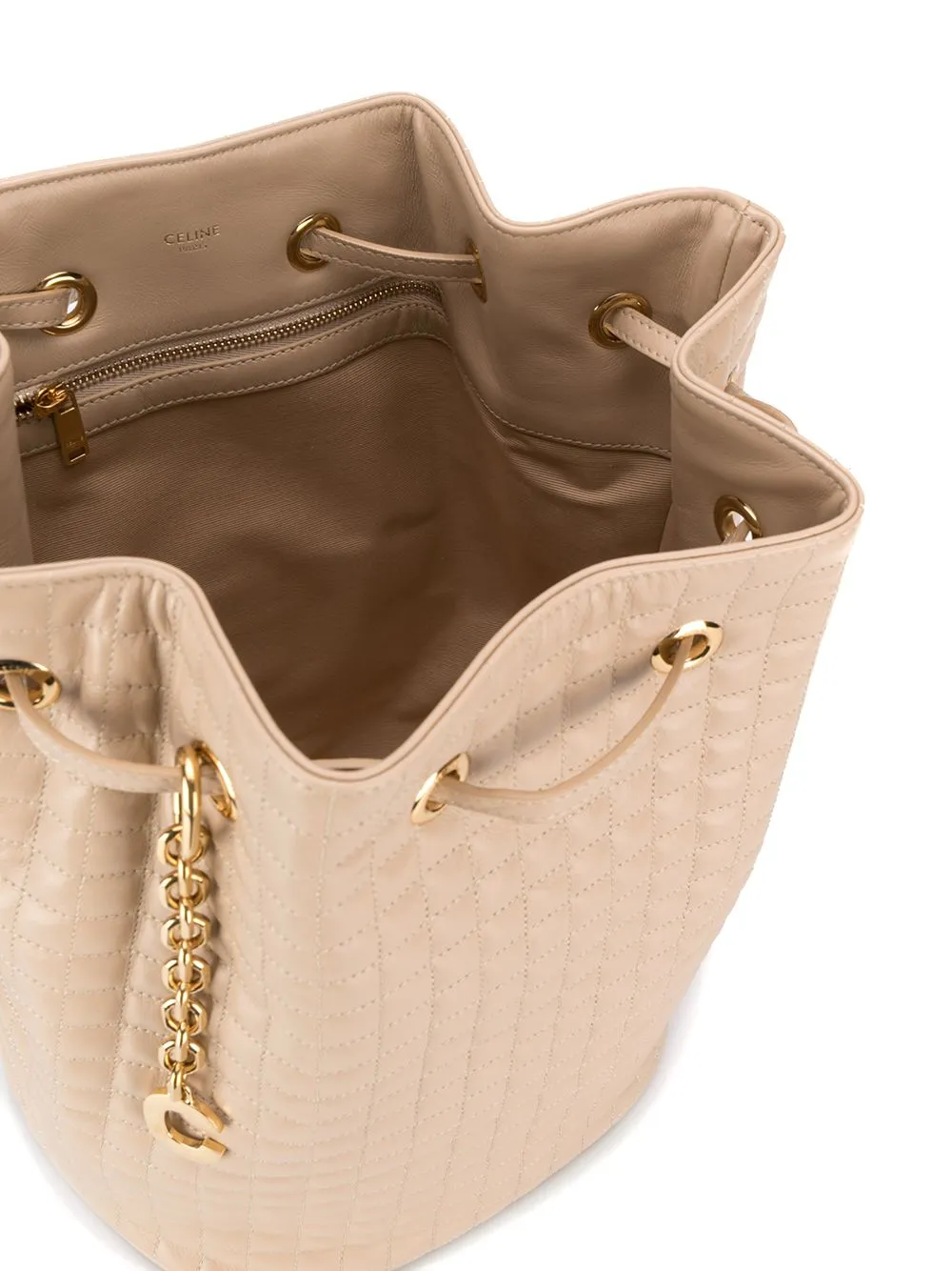 Mini C Quilted Backpack