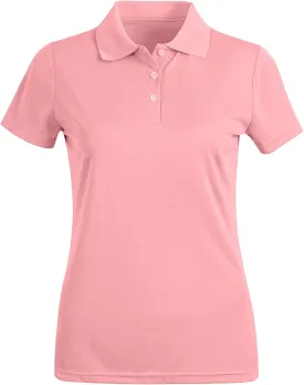MOHEEN Women's Quick Dry Short Sleeve Polo Shirts Moisture Wicking Performance Athletic Golf Polo