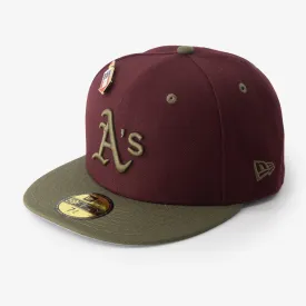 New Era Mlb Ws Trail Mix 59Fifty Oakath Fbgfbg
