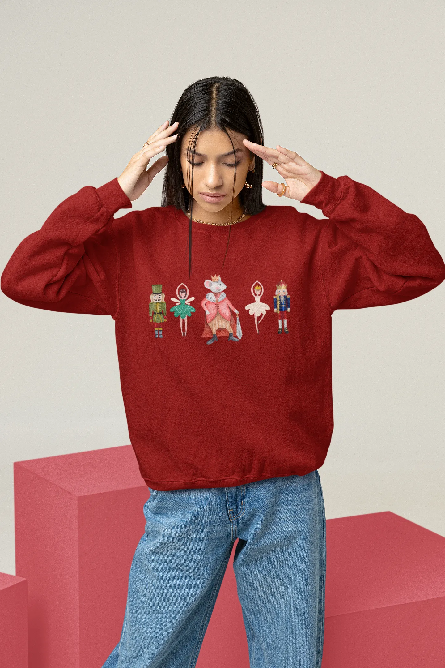 Nutcracker Sweatshirt, Christmas Sweatshirt, Sugar Plum Fairy Shirt, Christmas Sweater, Christmas Shirt, Xmas Shirt, Christmas Gift, Womens