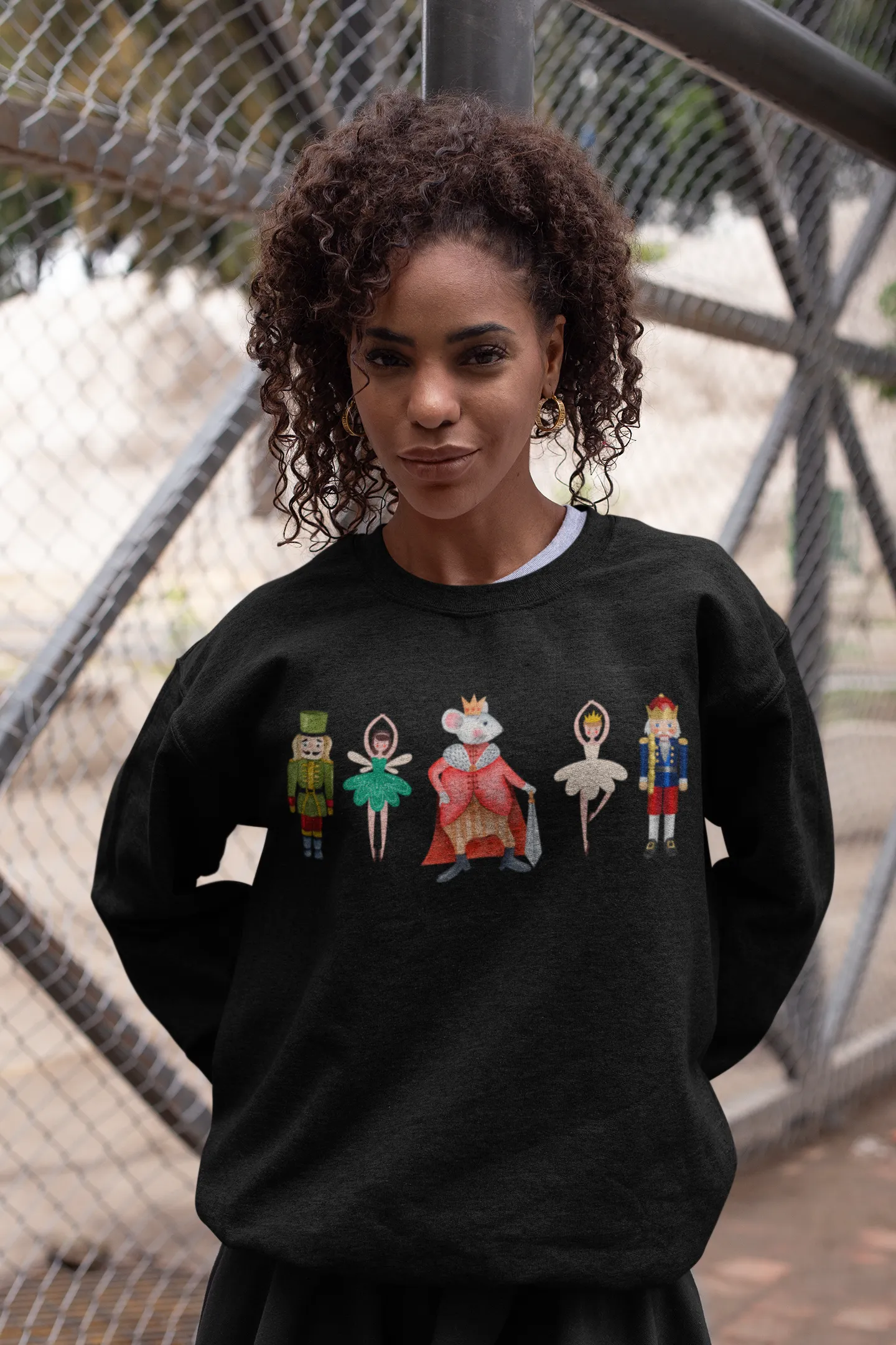Nutcracker Sweatshirt, Christmas Sweatshirt, Sugar Plum Fairy Shirt, Christmas Sweater, Christmas Shirt, Xmas Shirt, Christmas Gift, Womens