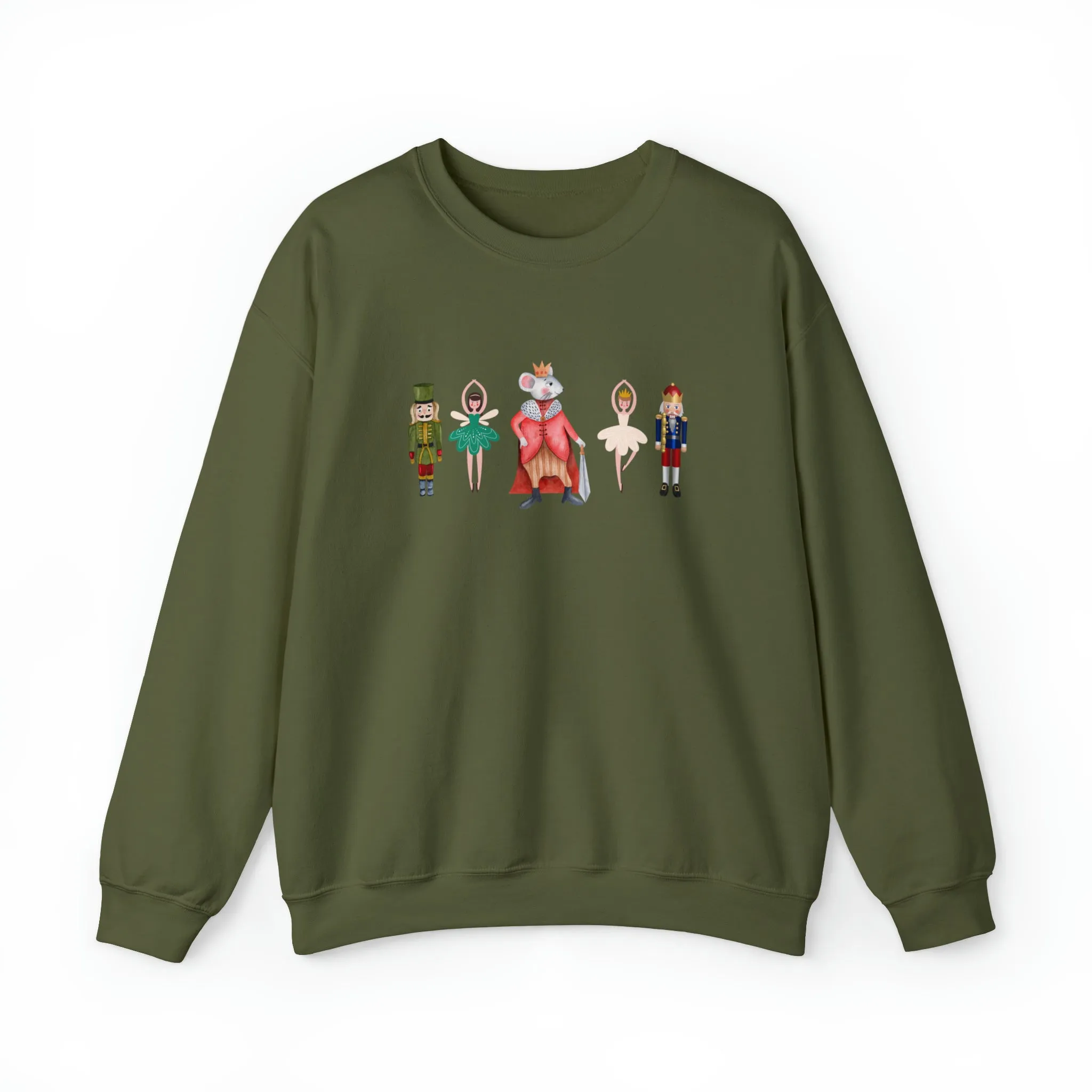 Nutcracker Sweatshirt, Christmas Sweatshirt, Sugar Plum Fairy Shirt, Christmas Sweater, Christmas Shirt, Xmas Shirt, Christmas Gift, Womens