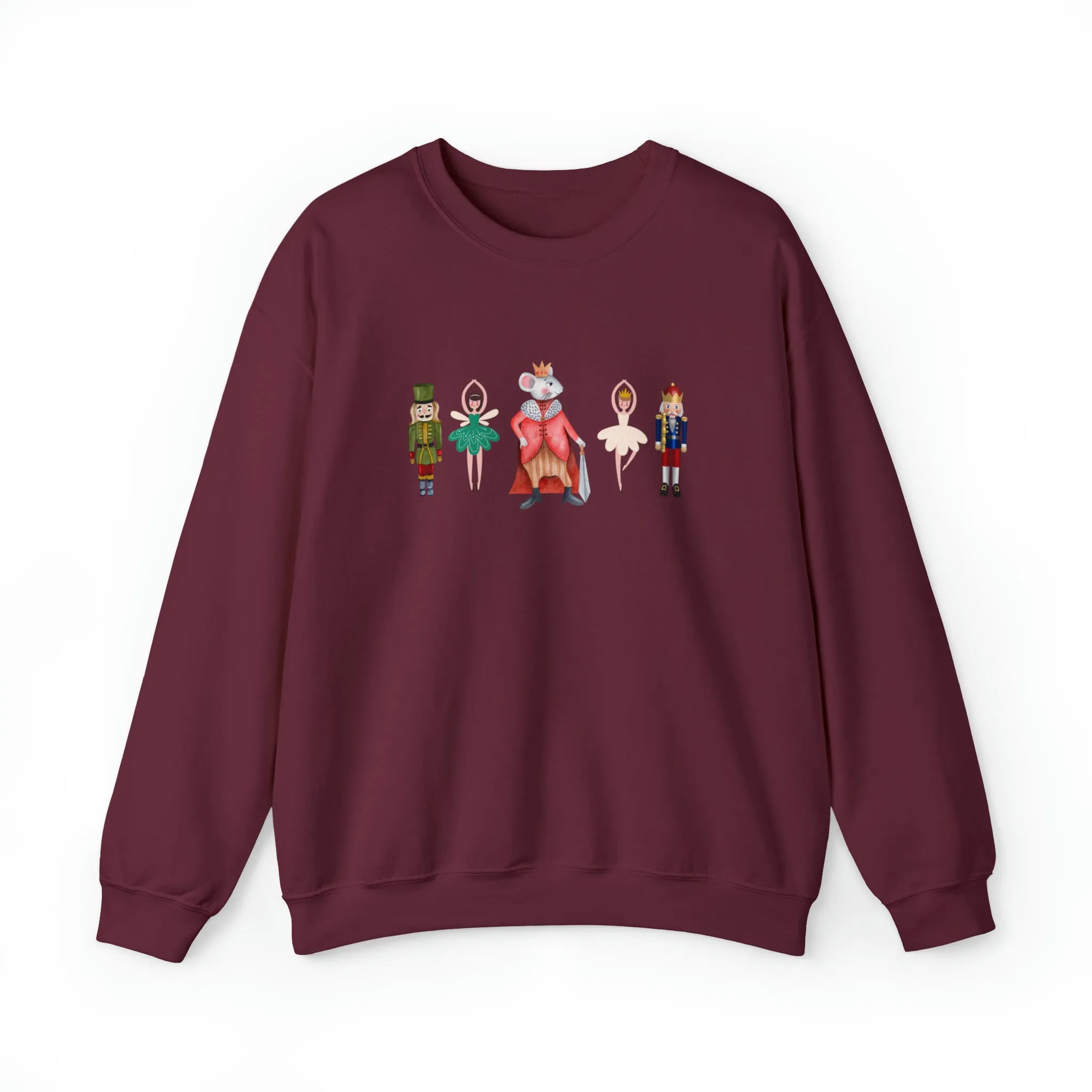 Nutcracker Sweatshirt, Christmas Sweatshirt, Sugar Plum Fairy Shirt, Christmas Sweater, Christmas Shirt, Xmas Shirt, Christmas Gift, Womens