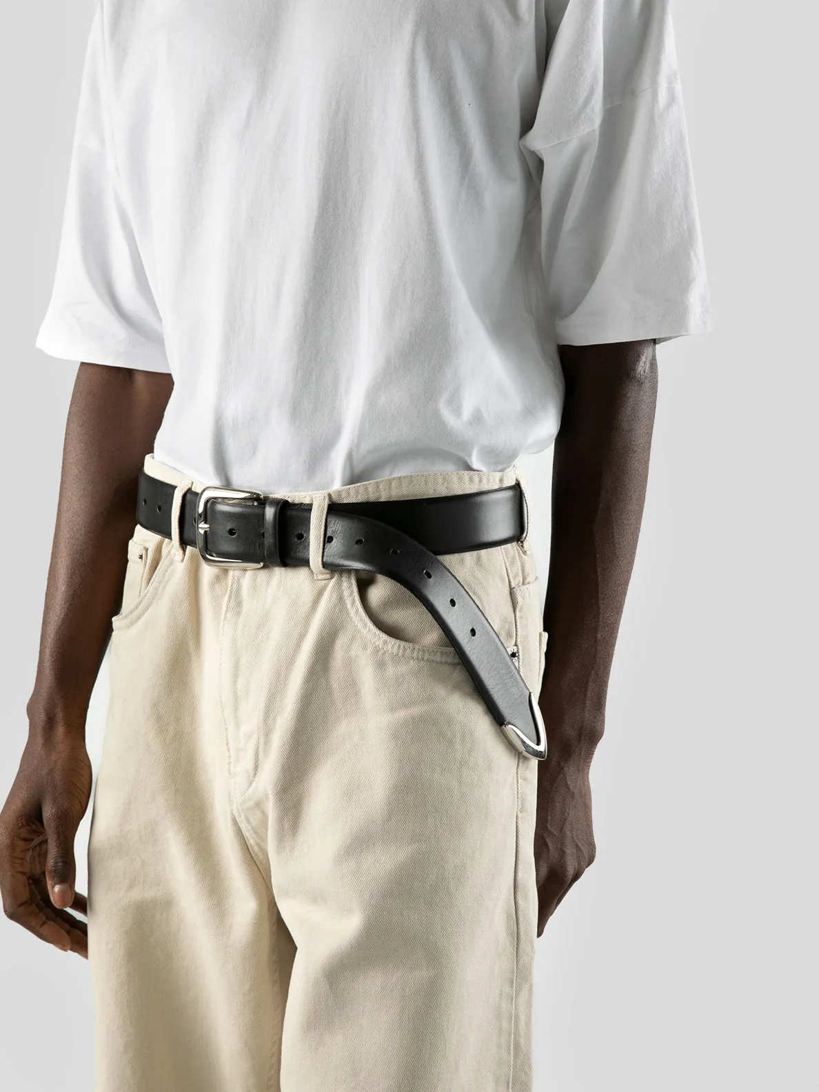 OC STRIP 052 - Brown Leather Belt