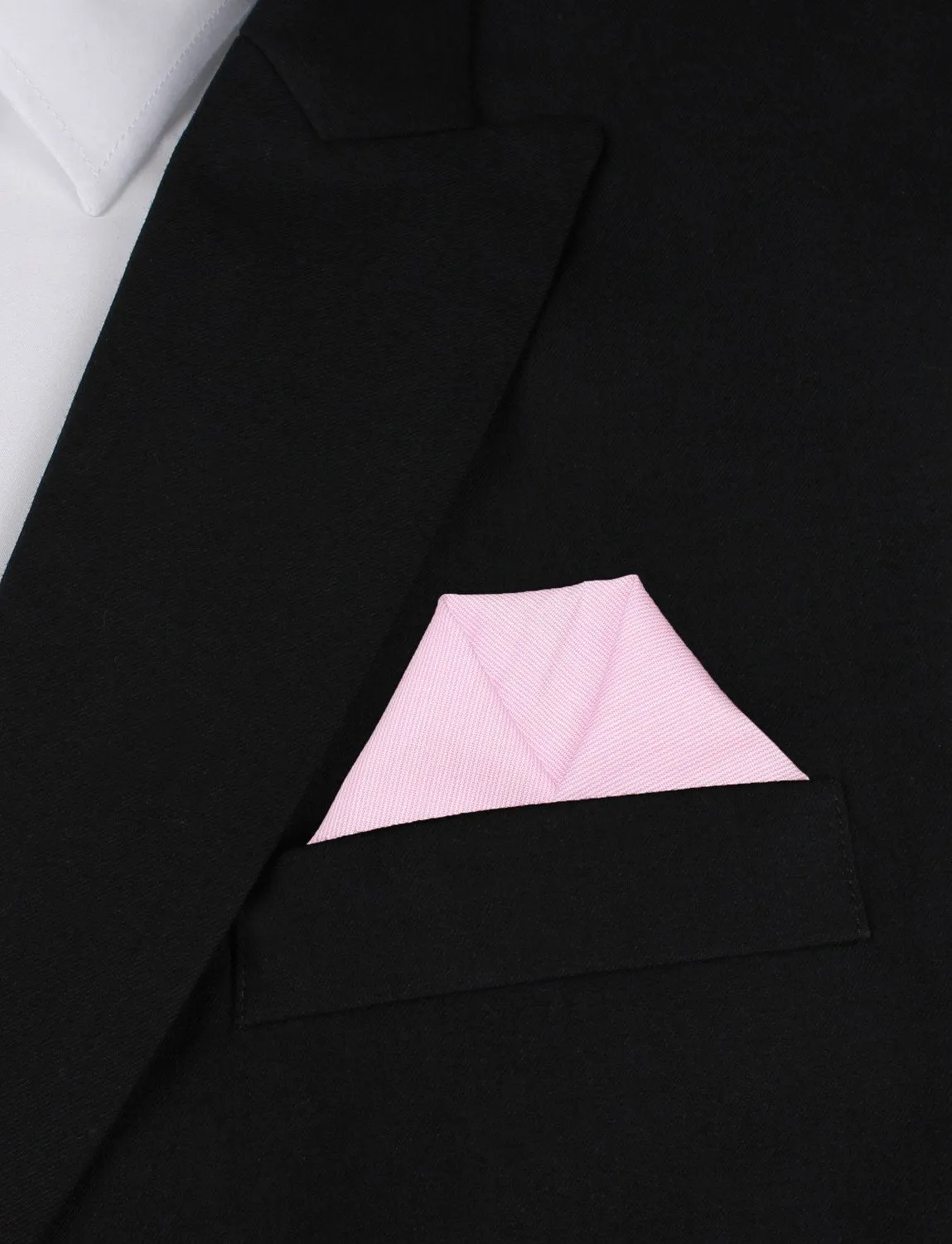 OTAA Navy Blue With Pink Polka Tie Set